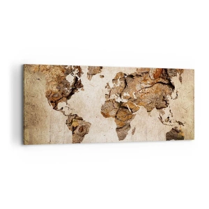Canvas picture - Discovery of the World - 120x50 cm