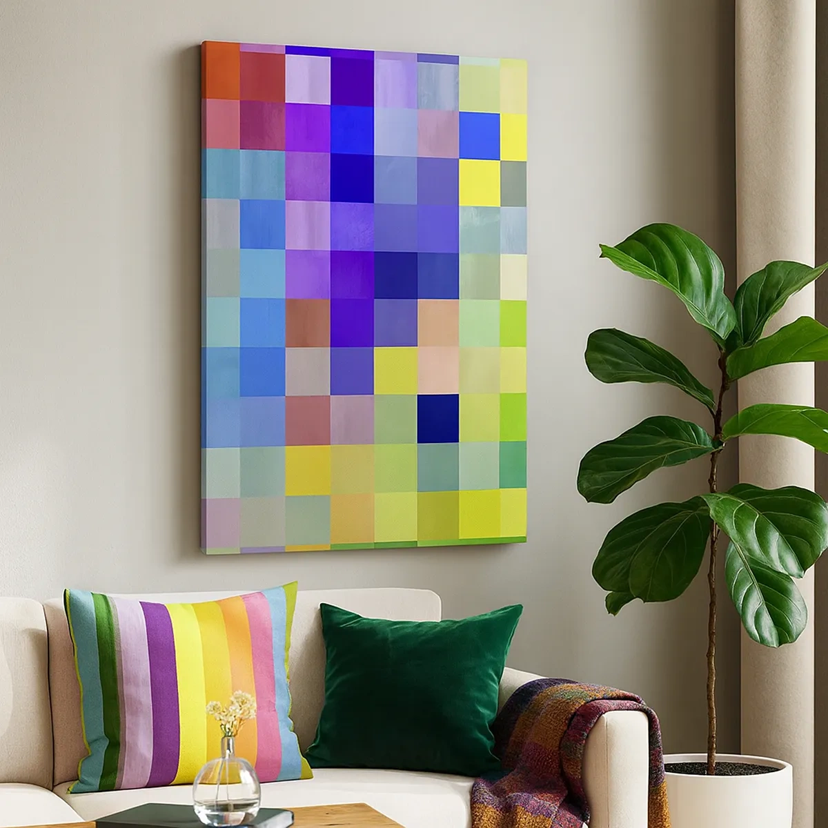 Canvas picture - Each Different, All Equal - 50x70 cm