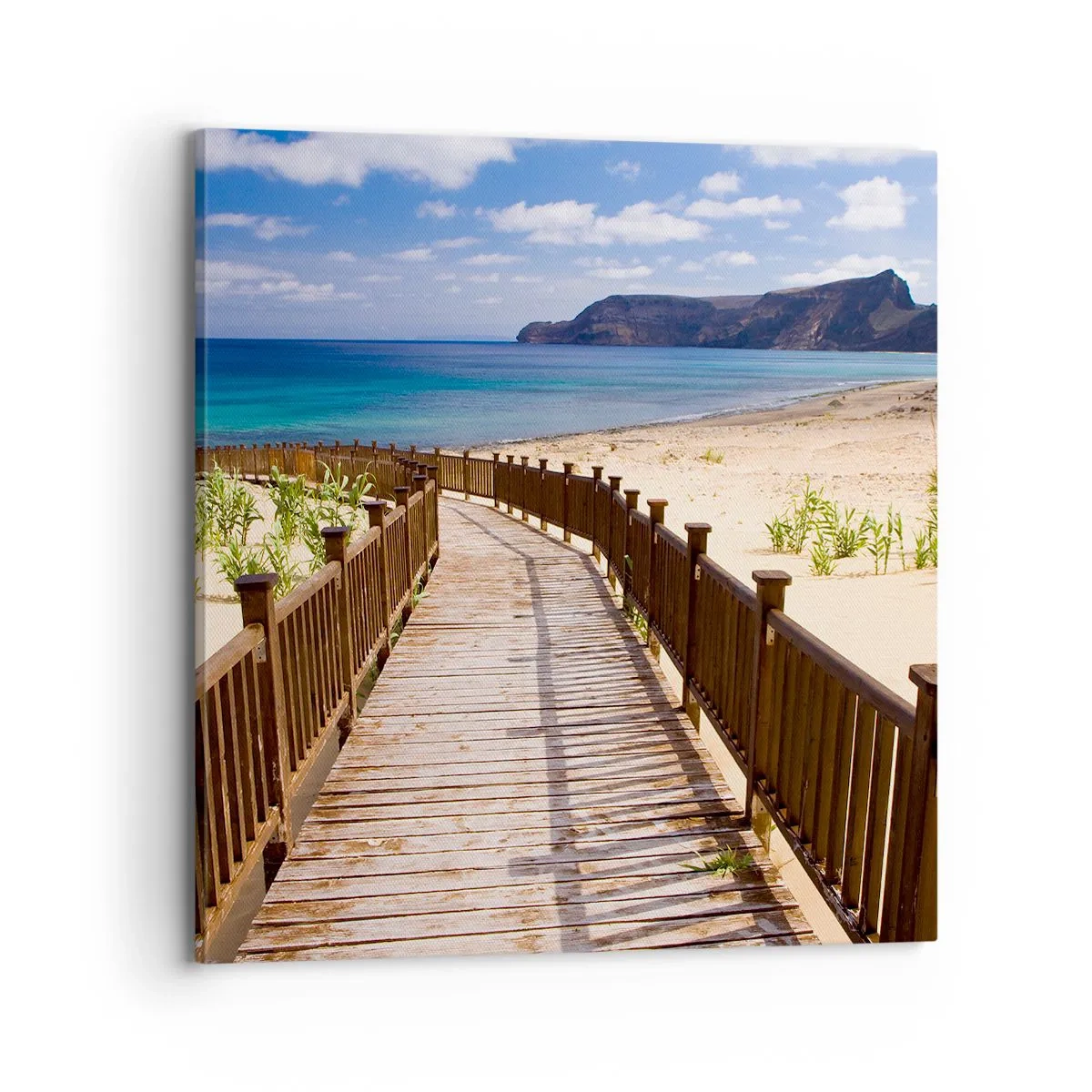 Canvas picture - Take Me to Happy Islands - 70x70 cm