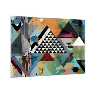 Glass picture - It is So Simple - 100x70 cm