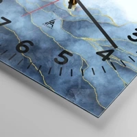 Clock face with numbers