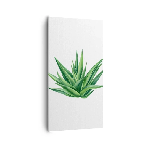 Canvas picture - Green - Power - Life - 65x120 cm