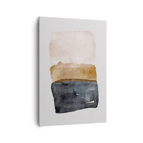 Canvas picture - Composition of the Colours of the Soil - 70x100 cm