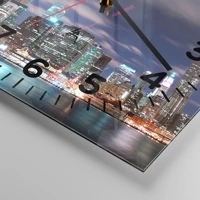 Clock face with numbers