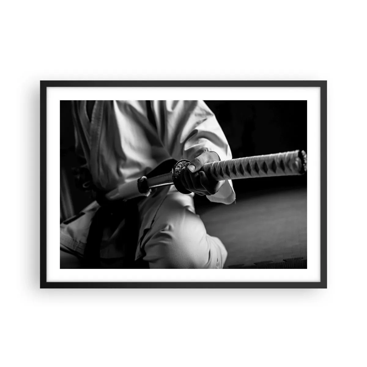 Poster in black frame - Warrior's Soul - 70x50 cm