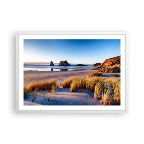 Poster in white frmae - For Peace Seekers - 70x50 cm