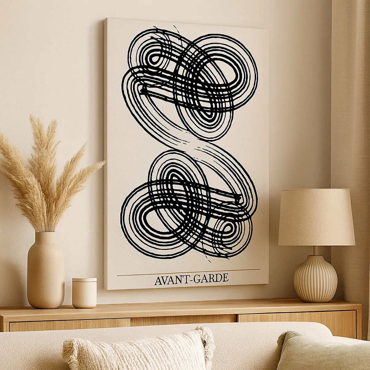 Canvas picture - Spontaneous Result - 50x70 cm