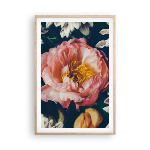 Poster in light oak frame - In Baroque Style - 61x91 cm