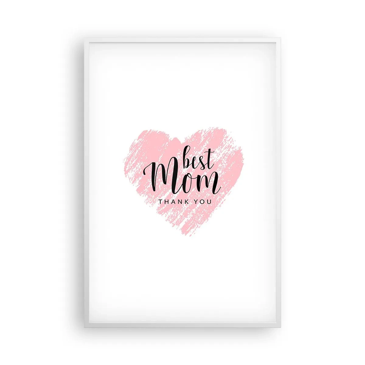 Poster in white frmae - Always the Right Moment - 61x91 cm