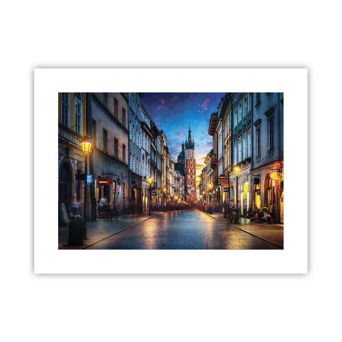 Poster - Charm of Cracow - 40x30 cm