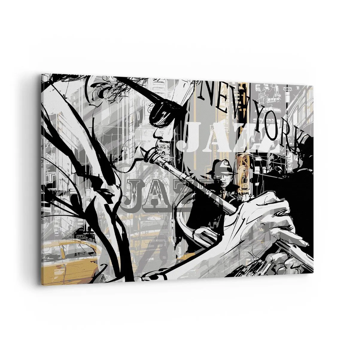 Canvas picture - In the Rhythm of New York - 100x70 cm
