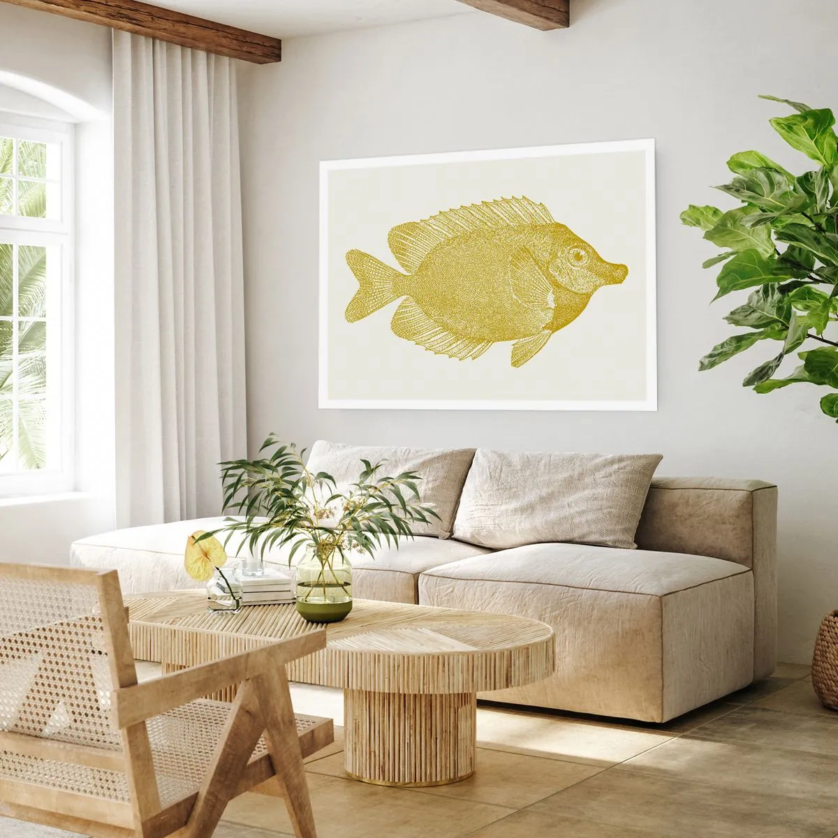 Poster - Just a Fish - 100x70 cm