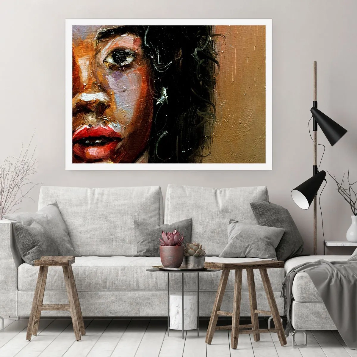 Poster - Black and Shine - 50x40 cm
