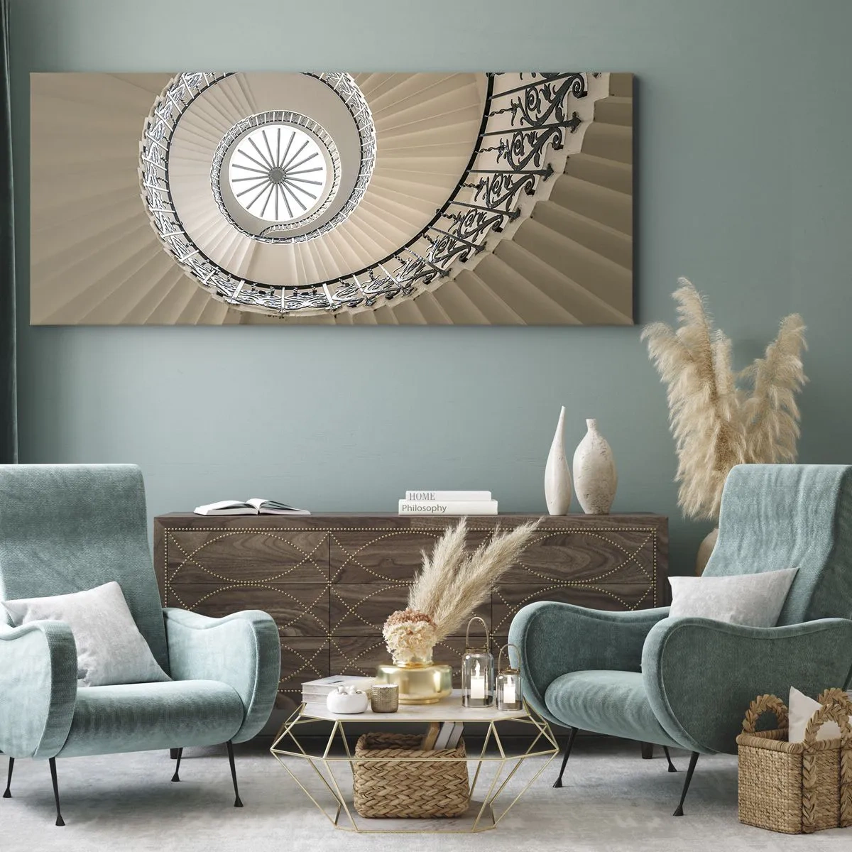 Canvas picture - Inside the Shell - 100x40 cm