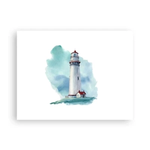 Poster - Gentle Sister of Blue - 40x30 cm