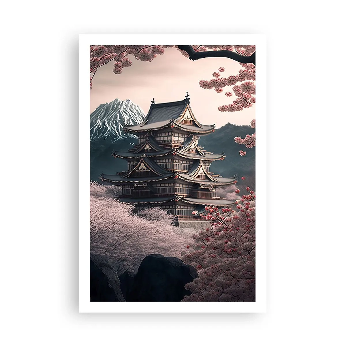 Poster - Land of Cherry Blossoms - 61x91 cm