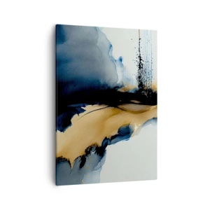 Canvas picture - Behind the Curtain - 50x70 cm