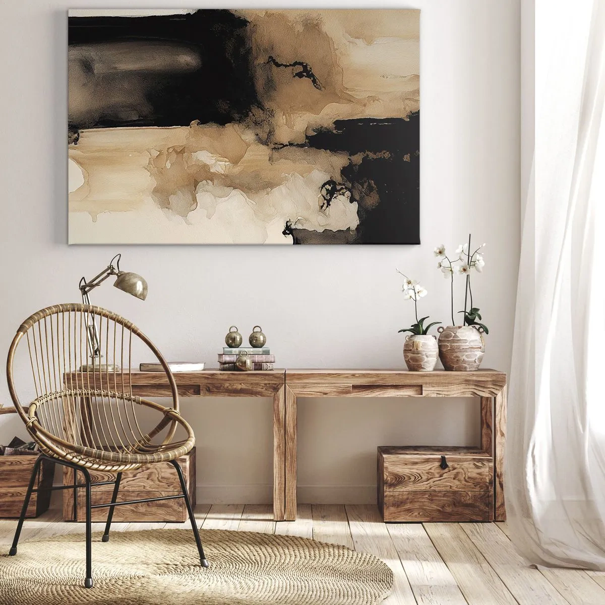 Canvas picture - Intriguing Abstract - 100x70 cm