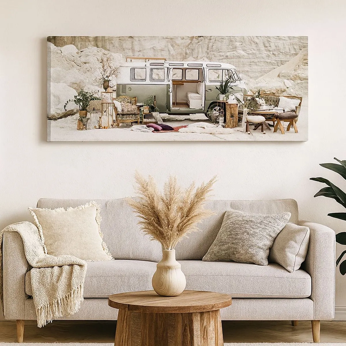 Canvas picture - Time to Start the Trip - 100x40 cm