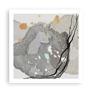 Poster - Organic Composition  - 60x60 cm