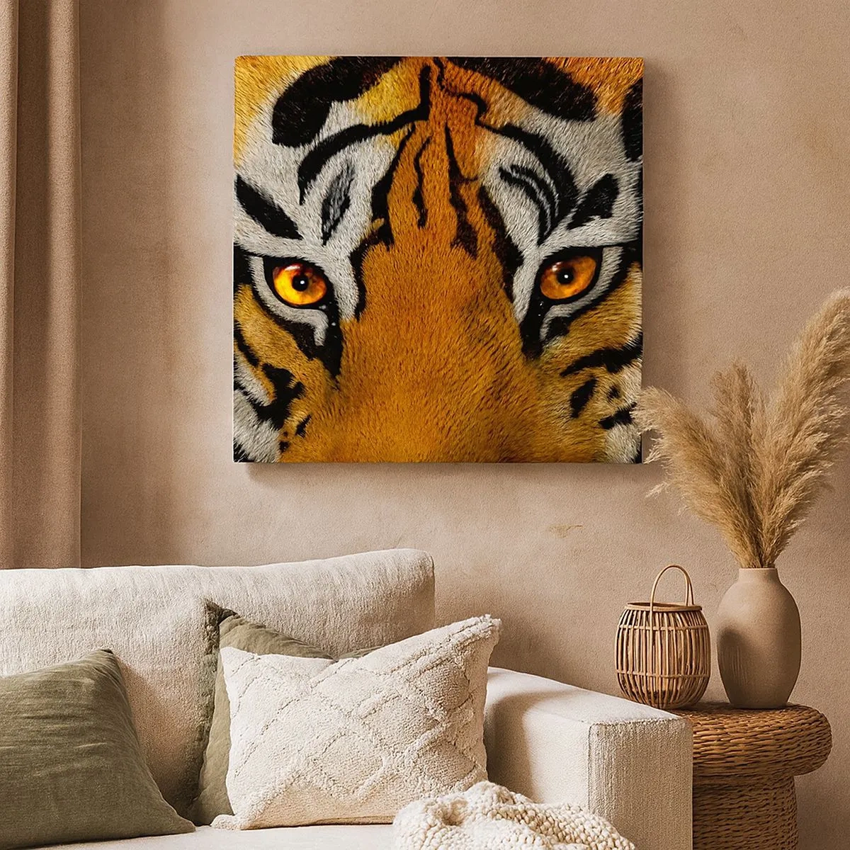 Canvas picture - Fearsome and Beautiful - 30x30 cm