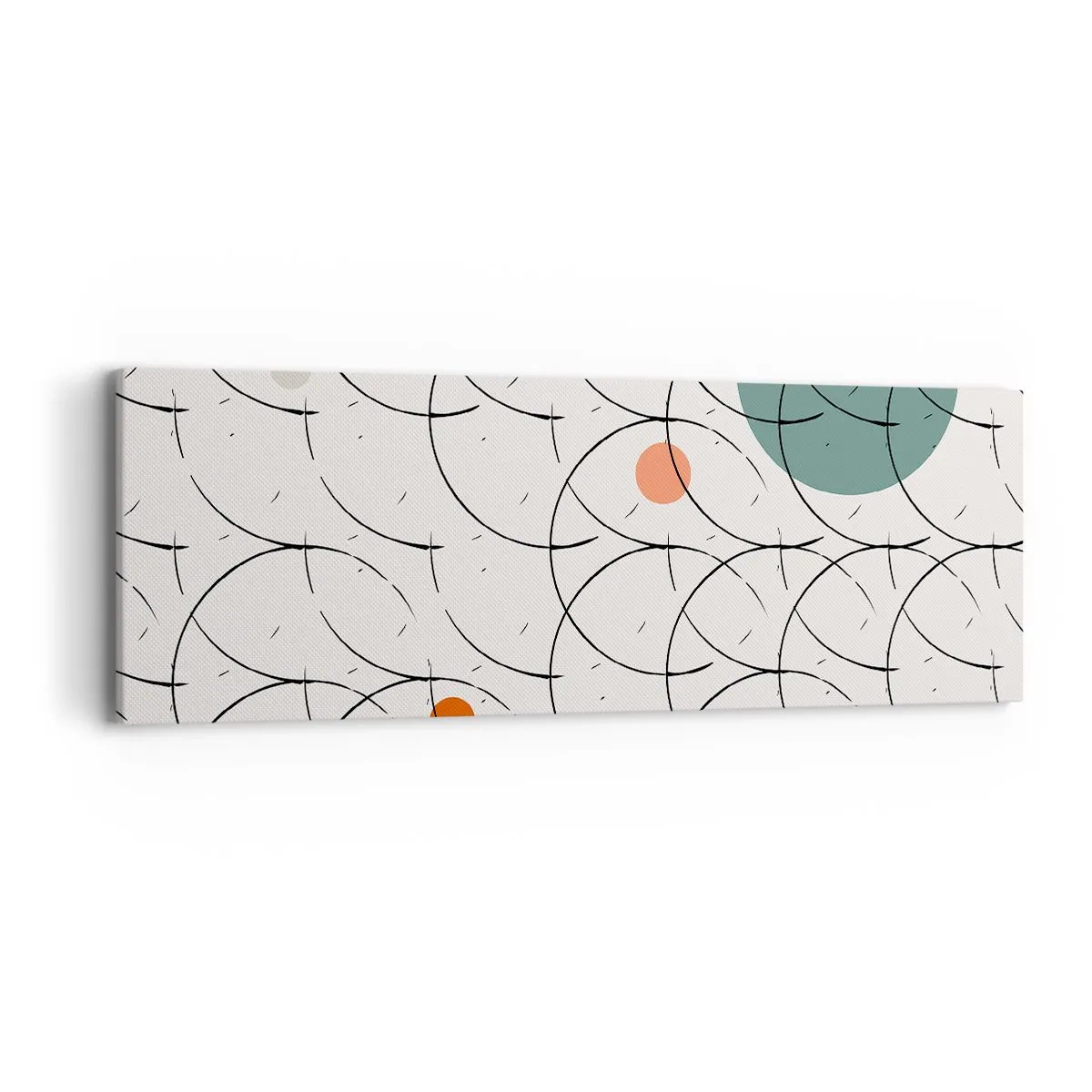 Canvas picture - In the Spirit of Pop-art - 90x30 cm