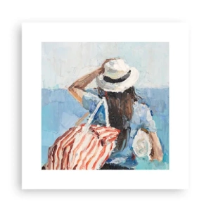 Poster - Welcome to Holiday - 30x30 cm
