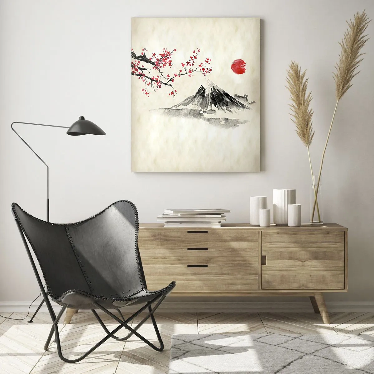 Glass picture - Love Japan - 70x100 cm