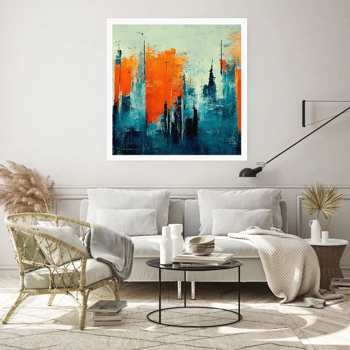 Poster - Modern Landscape - 60x60 cm