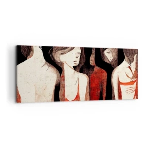 Canvas picture - Madonnas from Darkness - 100x40 cm