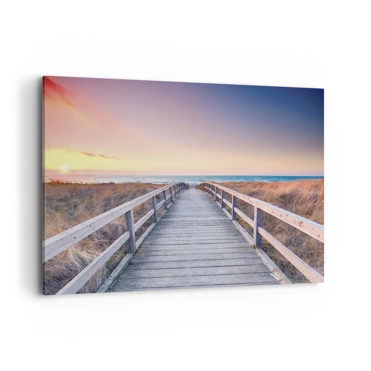 Canvas picture - Baltic Evening Aurora - 100x70 cm