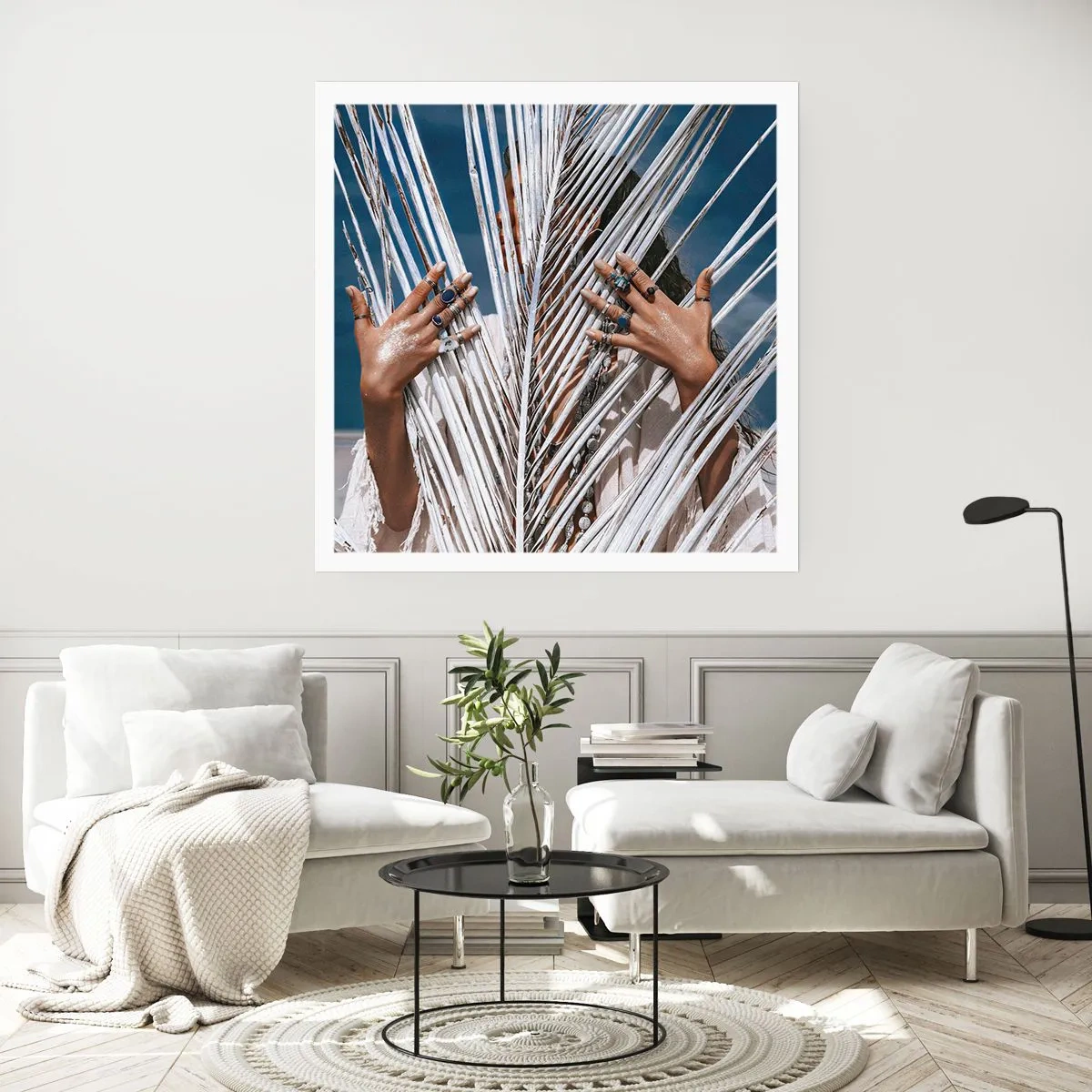 Poster - Shaman's Girlfriend? - 60x60 cm