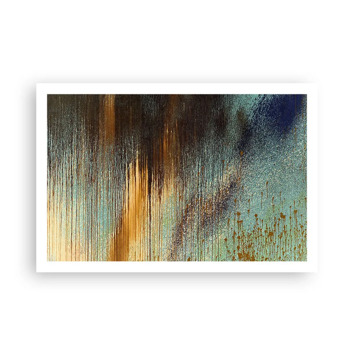 Poster - Non-accidental Colourful Composition - 91x61 cm