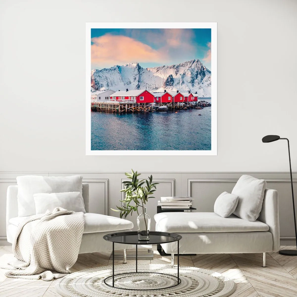 Poster - Northern Retreat - 40x40 cm