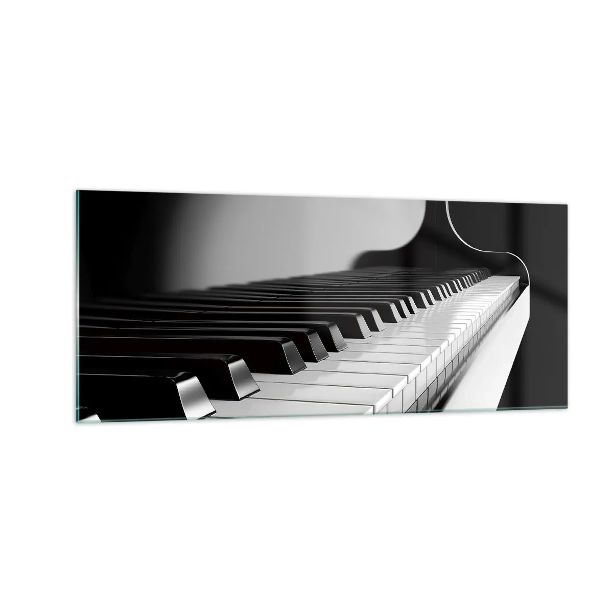 Glass picture - Harmony of Shapes and Colours - 100x40 cm