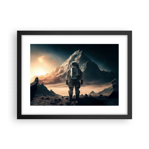 Poster in black frame - New Challenge - 40x30 cm