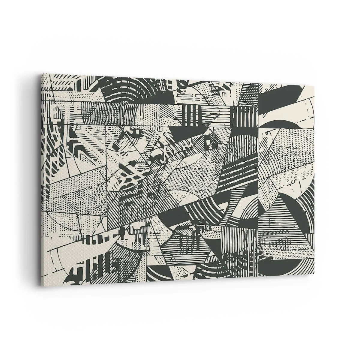 Canvas picture - Dynamics of Contemporaneity - 120x80 cm