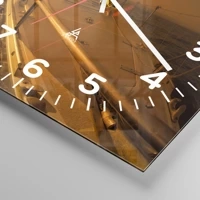 Clock face with numbers