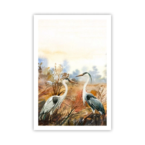 Poster - Where to in Autumn? - 61x91 cm