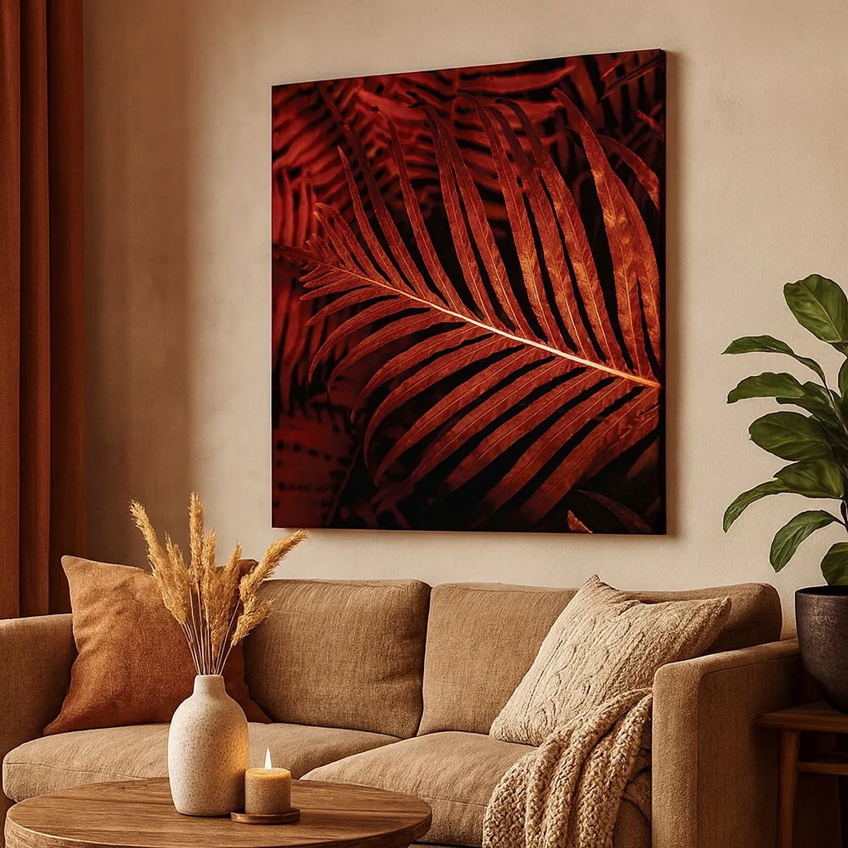 Canvas picture - Heat of Life - 30x30 cm