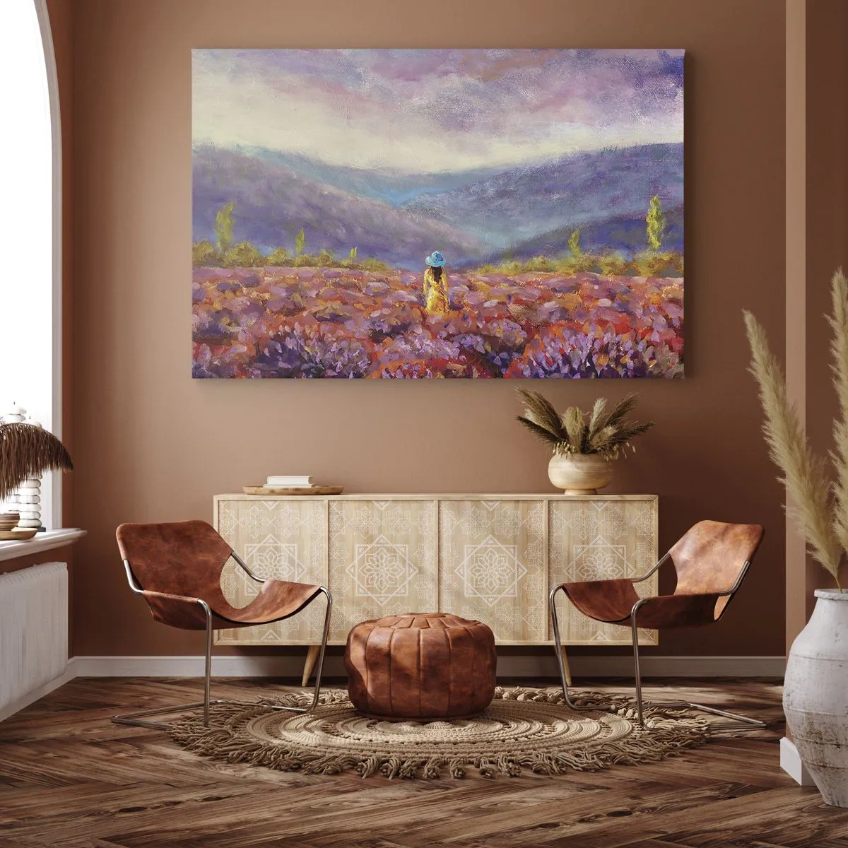 Canvas picture - In Lavendar World - 100x70 cm
