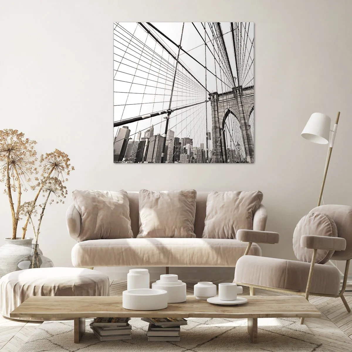 Canvas picture - New York Cathedral - 40x40 cm