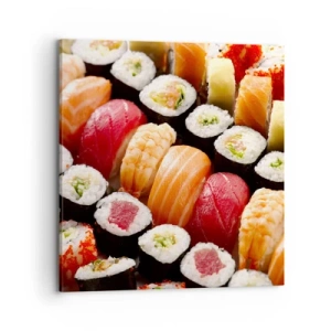 Canvas picture - Colours and Flavours of Asia - 70x70 cm