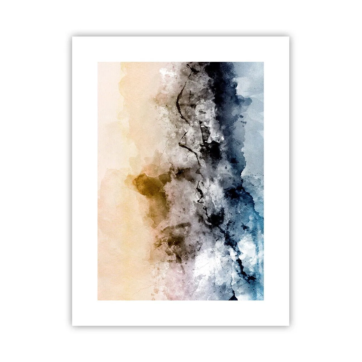 Poster - Drowned in Fog - 30x40 cm