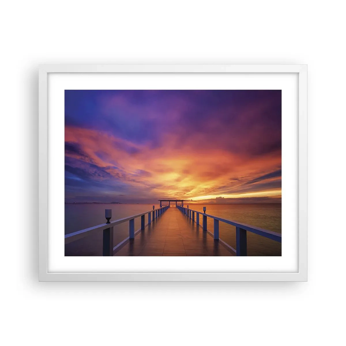 Poster in white frmae - Limitless - 50x40 cm