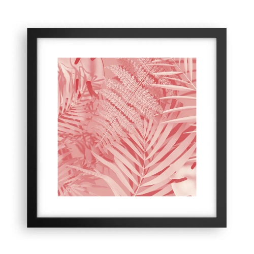Poster in black frame - Pink Concept - 30x30 cm