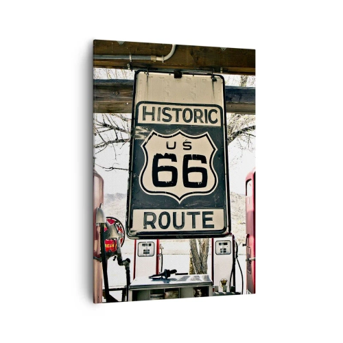 Canvas picture - American Retro Trip - 70x100 cm