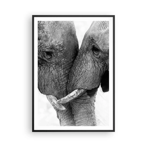 Poster in black frame - Hearty Confession - 70x100 cm