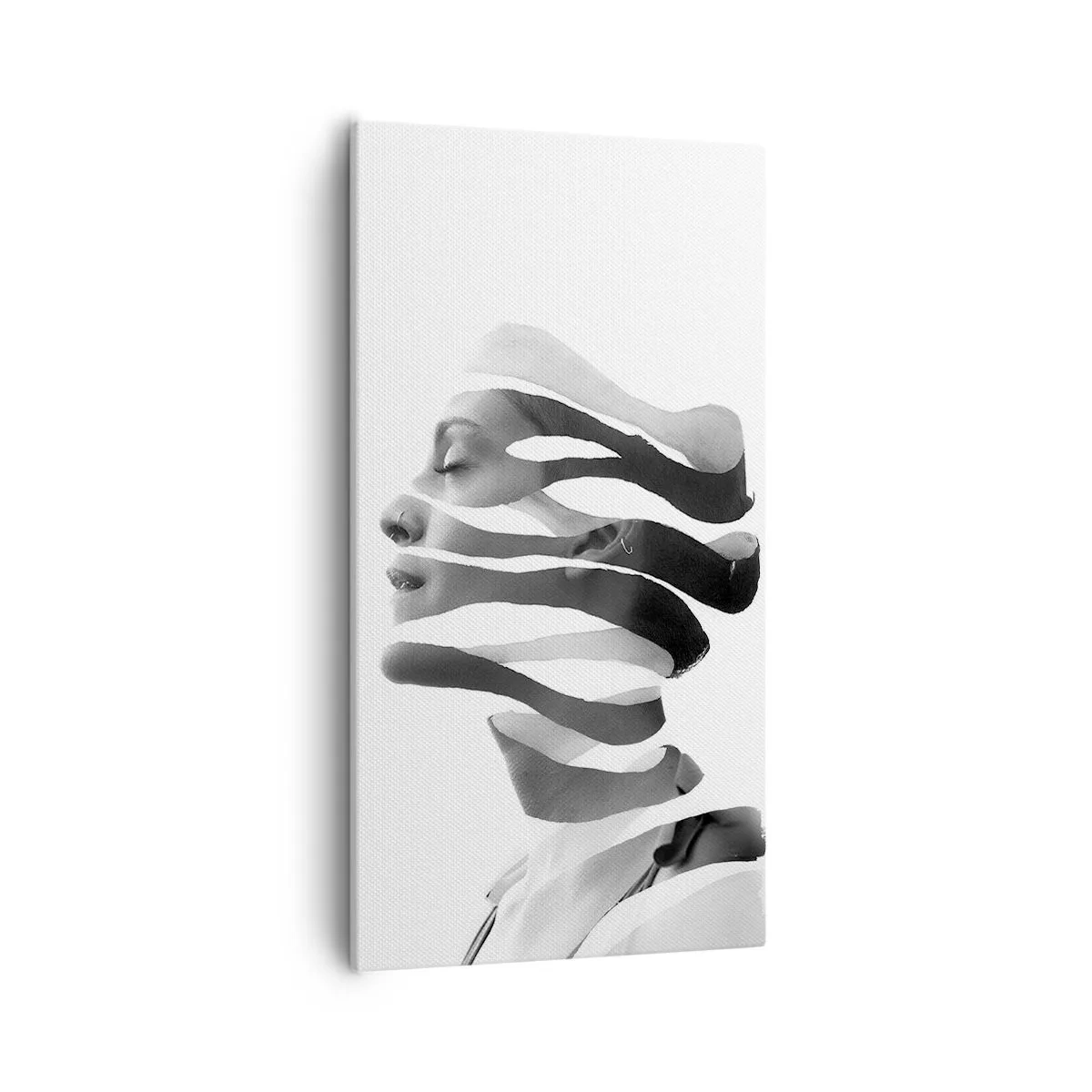 Canvas picture - Surrealistic Portrait - 55x100 cm