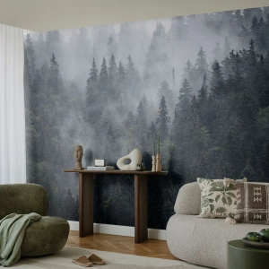 Self-Adhesive Photo Wallpaper Deluxe Sticker - Forest World - Landscape, Forest, Nature - 100x70 cm